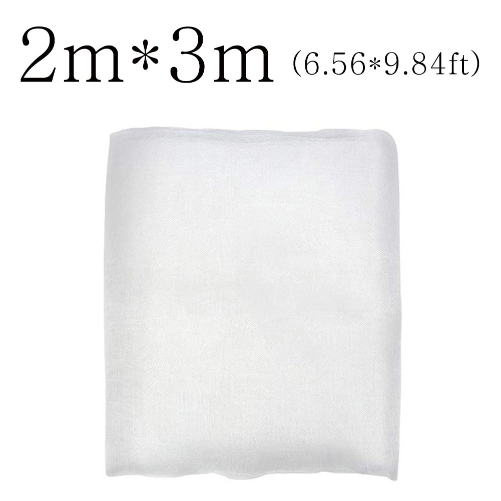Tent Accessories Diy Mosquito Net 2m*3m 3*4 3*6 5*10 Outdoor Camp Huntting Hiking Fishing Garden Camping Cut Yourslf Netting