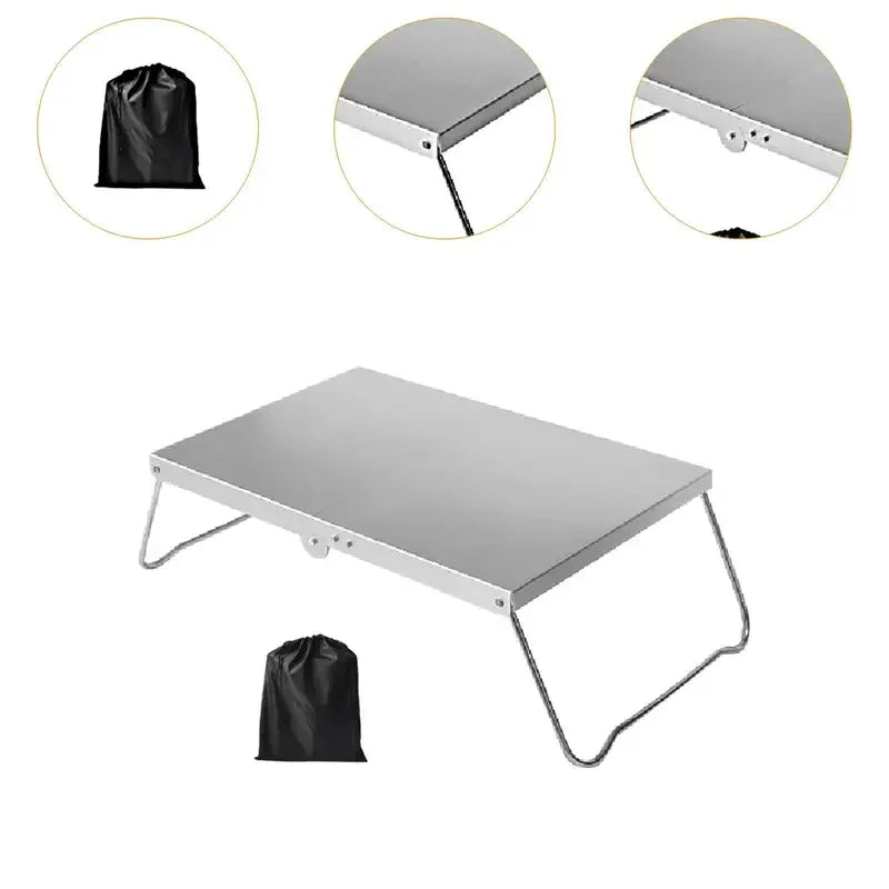 Premium Lightweight Outdoor Table – Foldable, Storage Bag & Multipurpose For Camping, Fishing & Garden