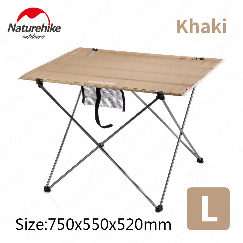 Naturehike Outdoor Foldable Table Outdoor Camping Folding Table Ultralight Portable Camping Table Outdoor Camping Fishing Picnic