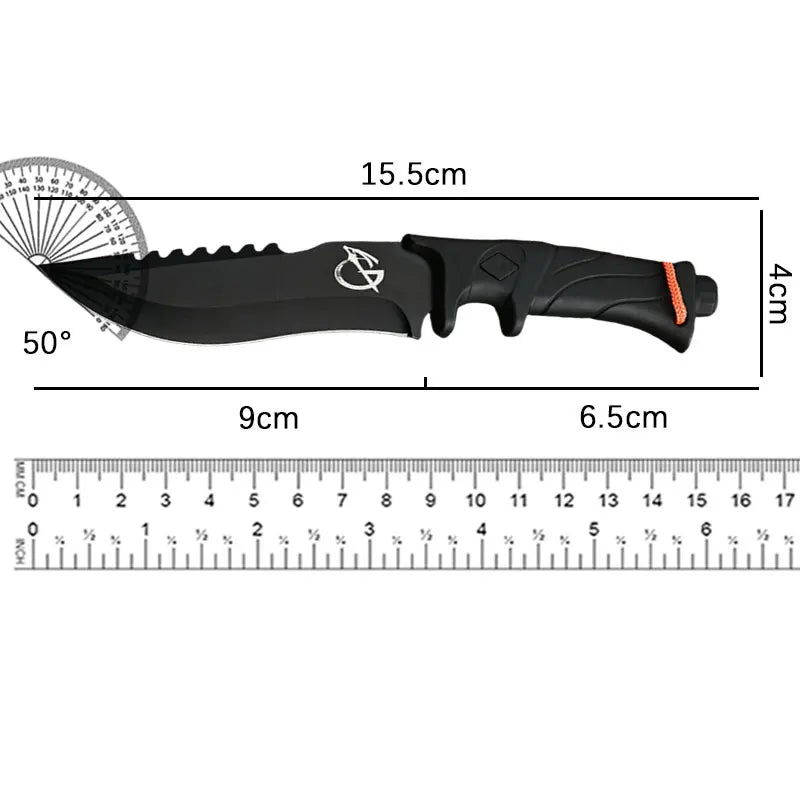 Outdoor Knife Straight Knife Portable Mini Knife Outdoor Portable