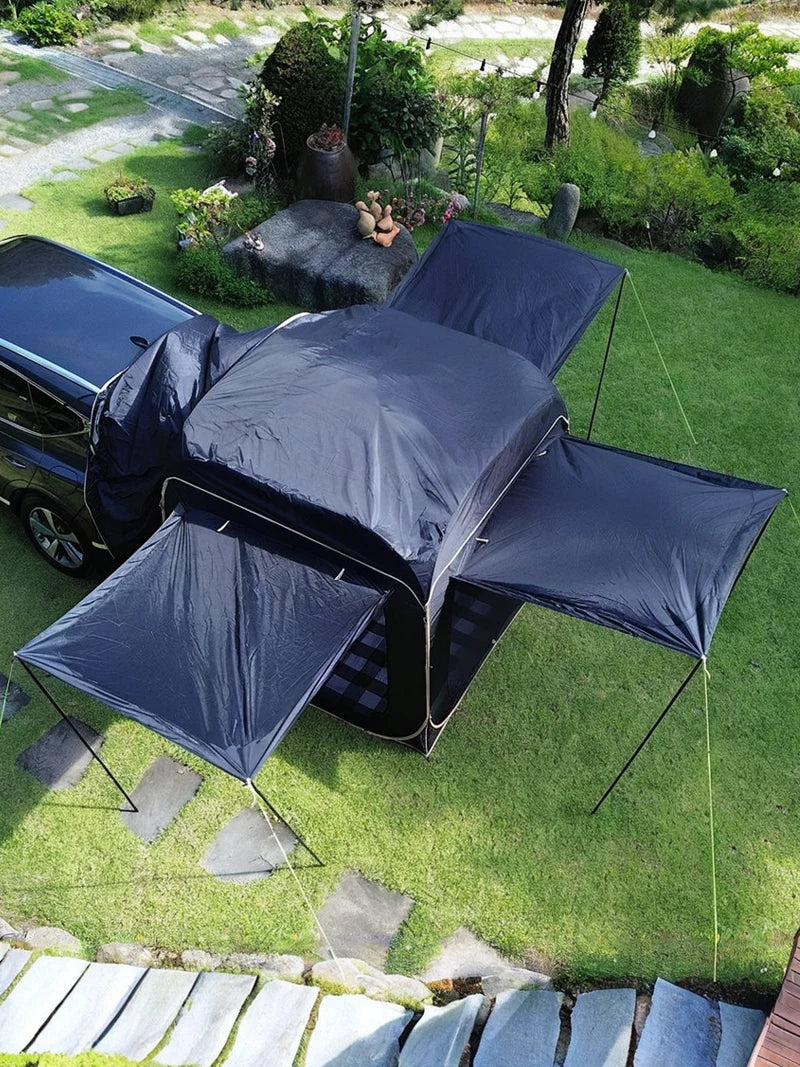 Lohascamping Awning Tent Car box docking tent SUV Car Rear Tent  Camping Travel Car Mounted Tent Travel Car Trunk Tent Car Tent
