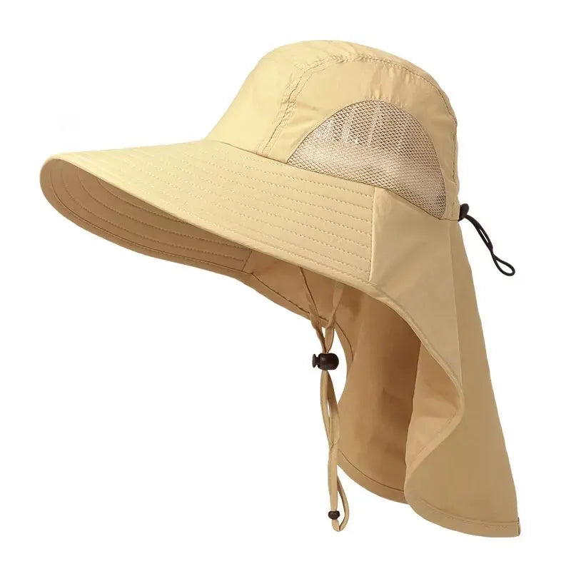 Sun Hat Sun Protection UV Protection Enlarged Breathable Mesh Hat Foldable for Men and Women Fishing Camping Hiking Beach Hat