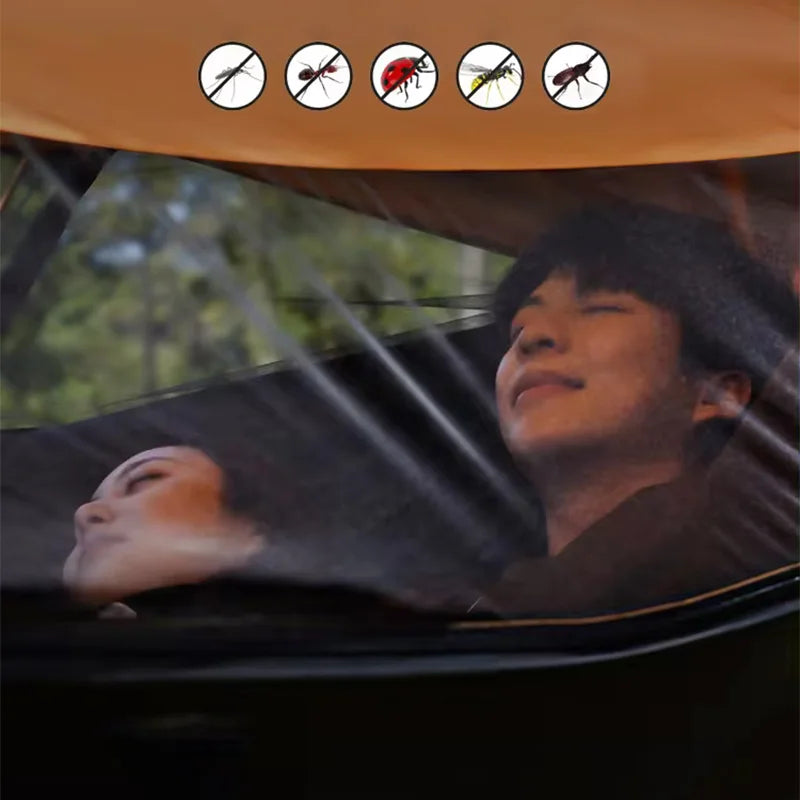 Outdoor Hanging Furniture Sleeping Survival Portable Hammock With Mosquito Net Camping Equipment Tent Travel For Leisure Hammock