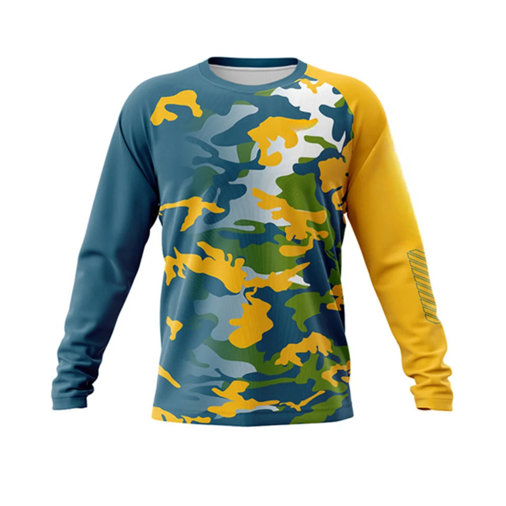 Long Sleeve Uv Protection Clothing Mens Outdoor Summer Jersey Upf 50 Clothes Performance Breathable Fishing Tops