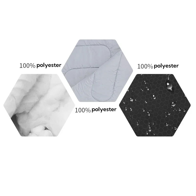 2-person sleeping bag,Spliceable sleeping bag,Heated Sleeping Bag for Adults,Portable Sleeping Bag,for All Season Camping