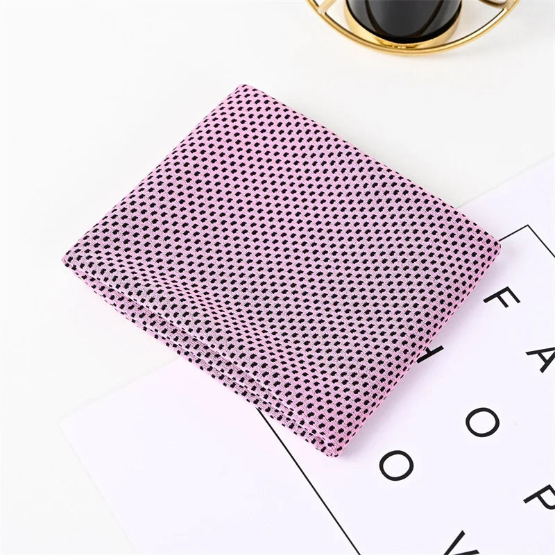 Summer Cooling Scarf Gym Wear Icing Sweat Band Top Sports Towel Cooling Ice Towels Microfiber Yoga Cool Thin Towel Outdoor Sport