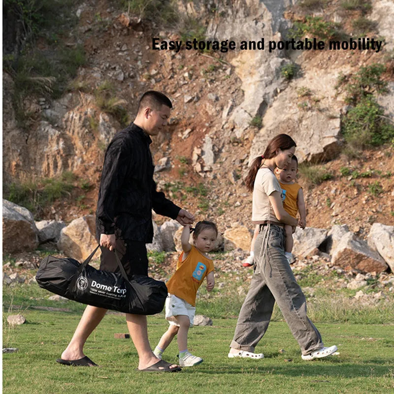 Camping Dome Tents for Outdoor, Tarp or Accessory, Big Canopy, Beach Awning, Waterproof Picnic Tent, 8-10 Persons