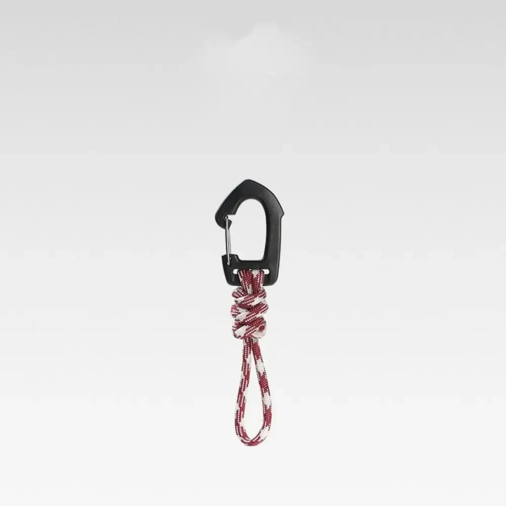 11/19CM Multifunction 7-core Umbrella Rope Weaving Keychain Lanyard paracord Rope Knitting Anti-lost ring buckle Car Tent