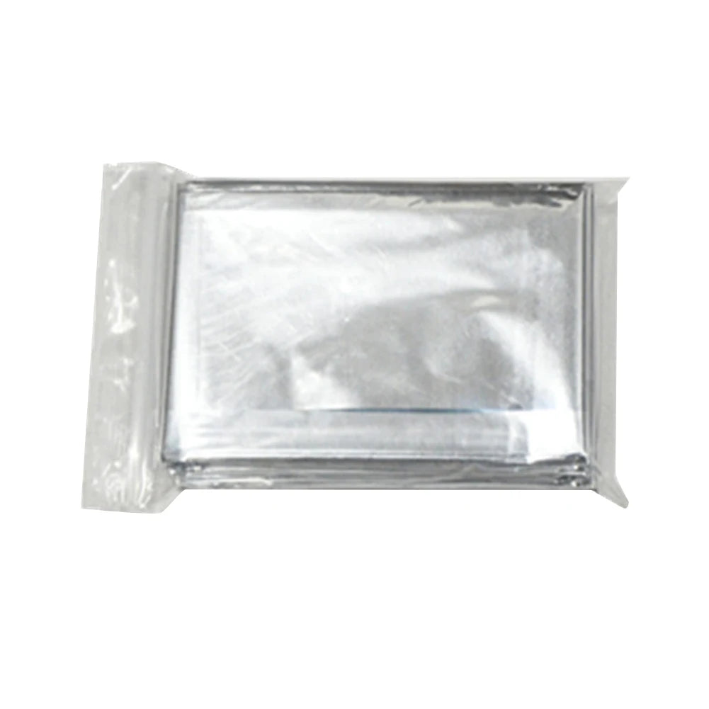 Silver Emergency Survival Thermal Blanket Outdoor Sleeping Bag Waterproof Windproof Reusable Cover for Exploration