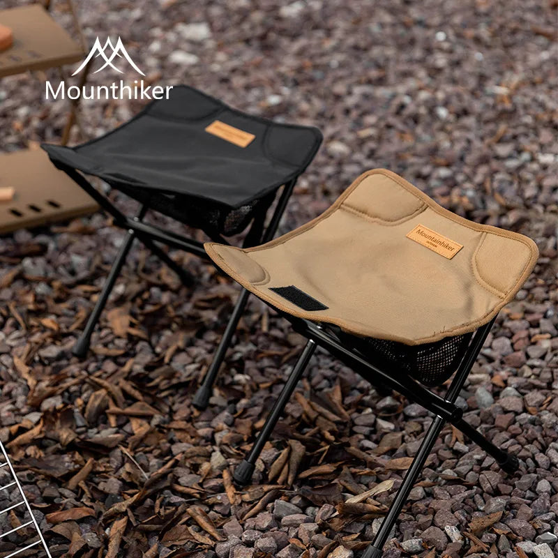 MOUNTAINHIKER Outdoor Ultralight Folding Camping Chair Hiking Travel Foldable Fishing Portable Aluminum Alloy Beach Moon Chair