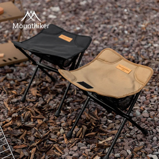 MOUNTAINHIKER Outdoor Ultralight Folding Camping Chair Hiking Travel Foldable Fishing Portable Aluminum Alloy Beach Moon Chair