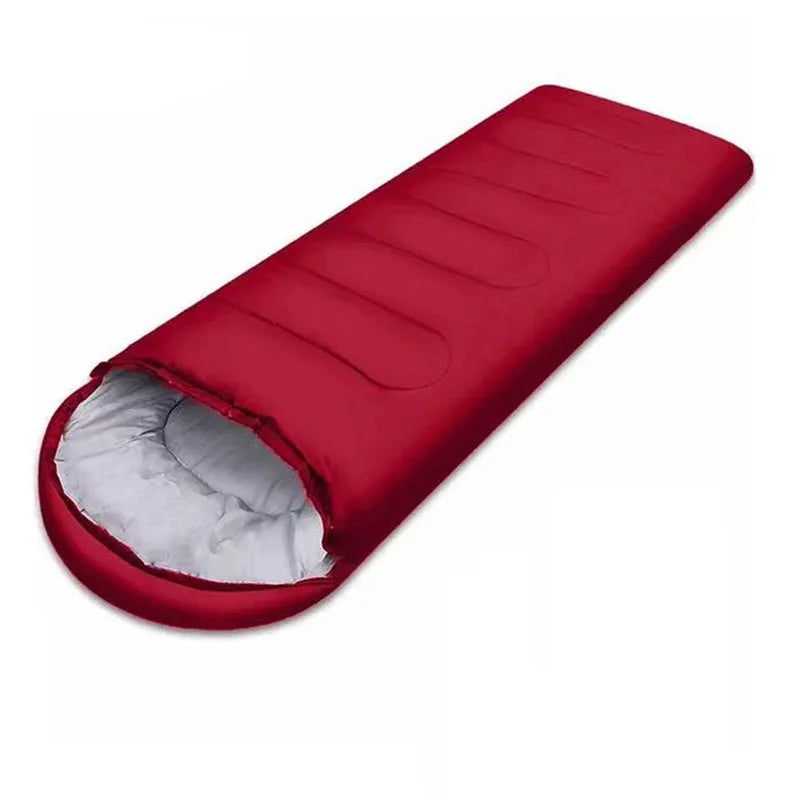 Camping Envelope Sleeping Bag Winter Outdoor Camping Adult Sleeping Bag Travel Mountaineering Dirty Sleeping Bag Portable