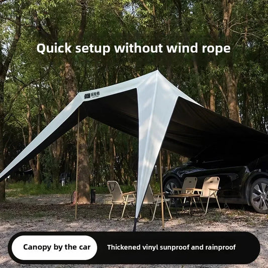 Explorer Outdoor Camping Tent Waterproof Mountain Bike Side Side Awning Vinyl Rainproof Off-road Suv Car Outdoor Self-driving