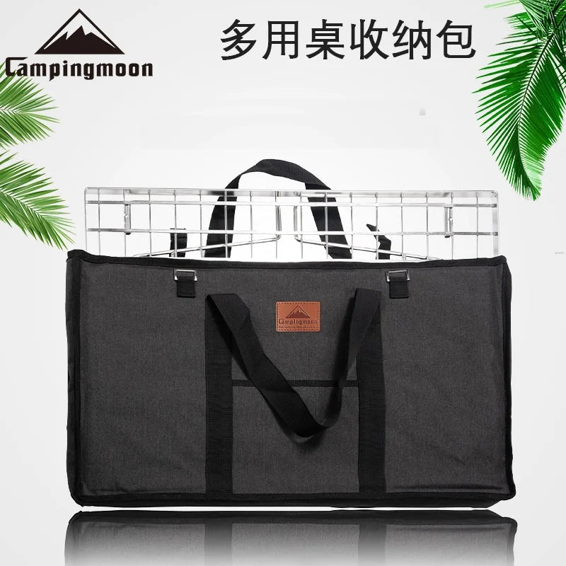 Camping BBQ Rack Picnic Table Campingmoon T-235 DIY Folding Metal Table 60x35cm