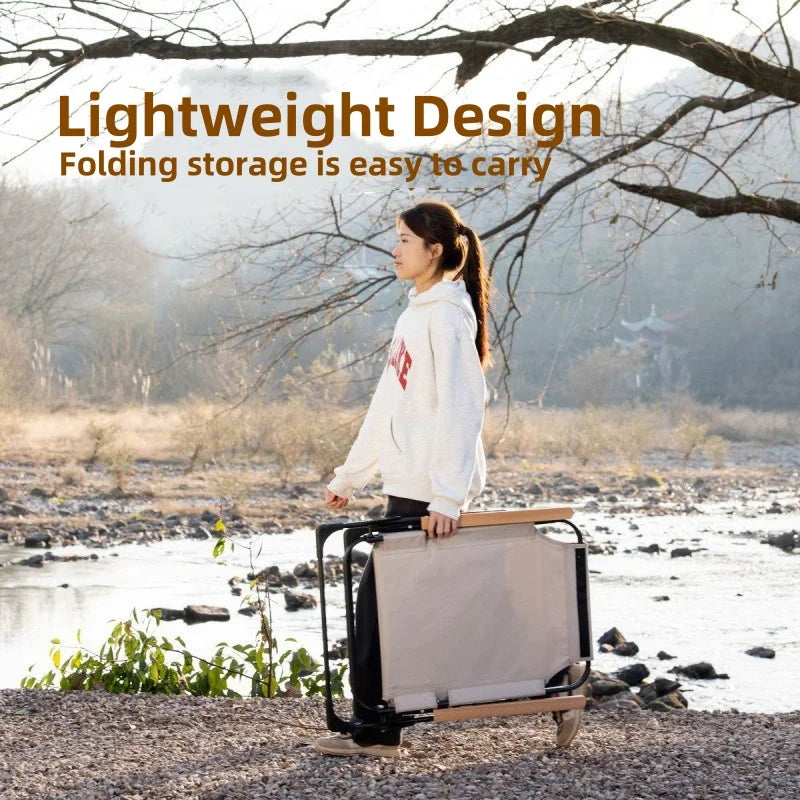 Angle Adjustable Camping Chair with Detachable Pillows,long Camping Chair Fishing Chair Folding for Camping Fishing Hiking