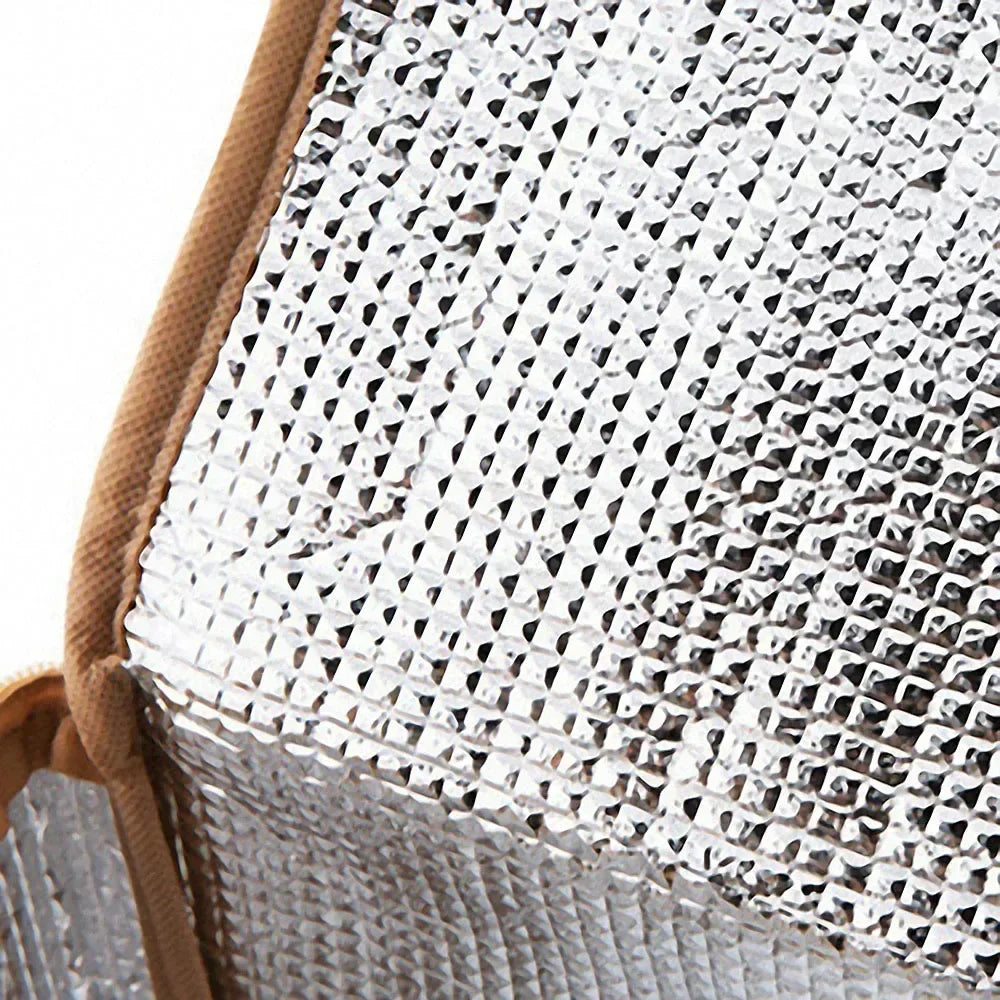 Portable Outdoor Picnic Bag Waterproof Tableware Insulated Thermal Cooler Food Container Basket for Camping Picnic Picnic Basket