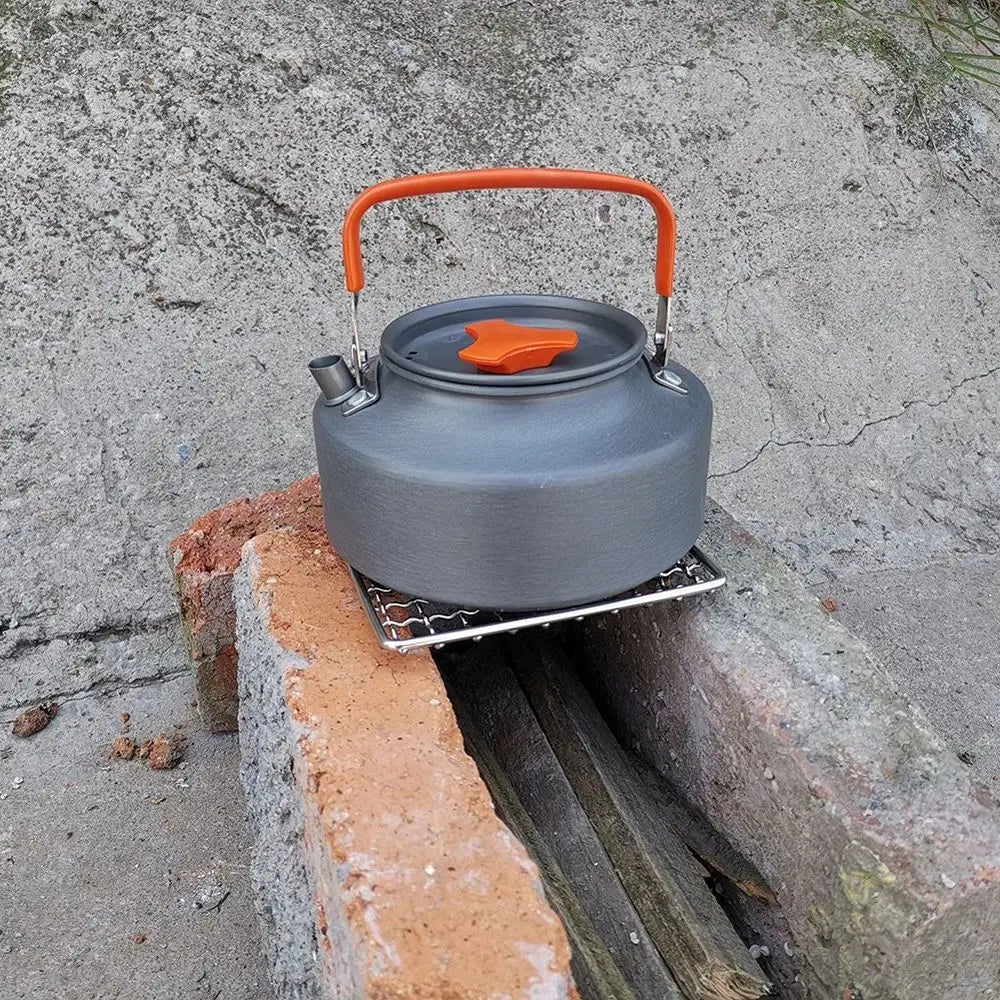 Camping Accessories Grill Accessories Firewood Rack Mat Cooking Mesh Pads Camping Grill Grate Barbecue Net Grilling Fire Rack