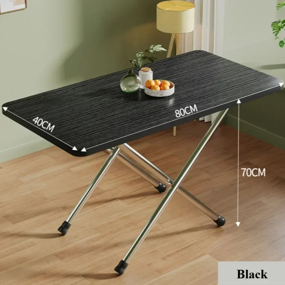 Folding Table Camping Not Easy Shake Durable Rectangular ShapeTable High Load-bearing Capacity Portable Camping Table Foldable