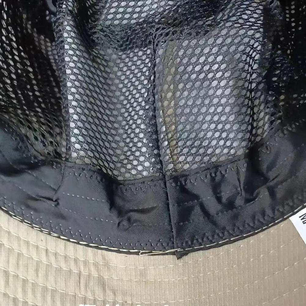 Summer Large Sun Hat Men Women Breathable Fishing Caps Sun UV Protection Mesh Fisherman Hat Hiking Outdoor Beach Cap
