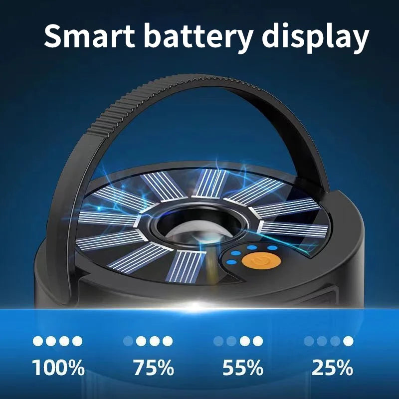 Camping Light LED Lantern Outdoor Waterproof Emergency Portable USB Rechargeable Multifunctional Tent Lamp Flashlight