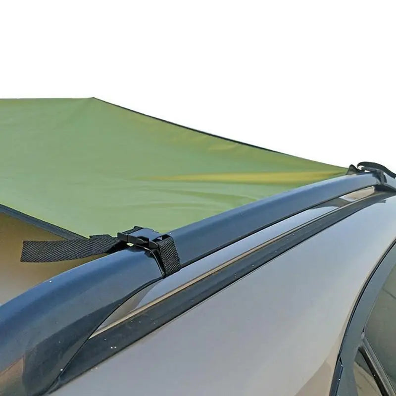 Outdoor Camping Car Tent Heavy Duty Sun Shade Awning Roof Tent Waterproof Tailgate Canopy For SUV External Accessories