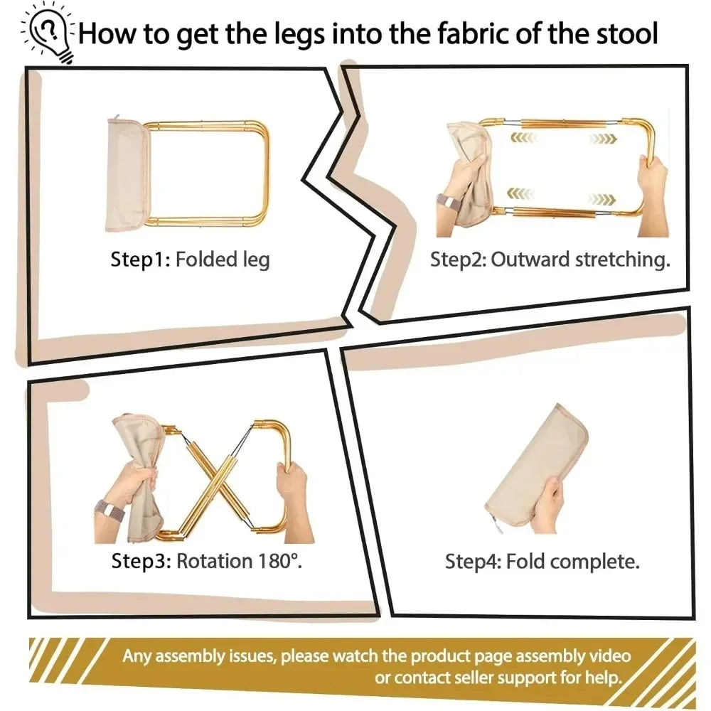 Outdoor Picnic Camping Folding Stool Portable Small Stool Park Picnic Fishing Small Stool Suitable for Outdoor Camping Picnic