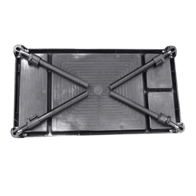 Outdoor Folding Table with Extendable Legs Portable Picnics Desk Camping Tables Carps Coarse Terminals Tackle Desk Enduring