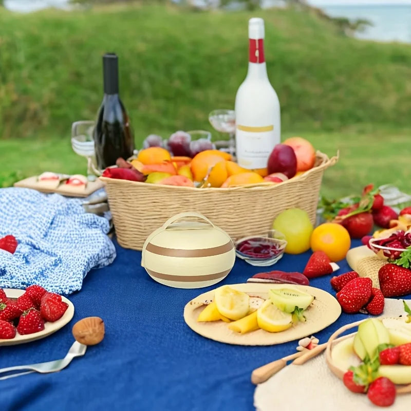 Outdoor Camping Picnic Utensils Cups Plates, Spoons Chopsticks Soup Bowls Portable Plastic Set Suitable for Outdoor Gatherings