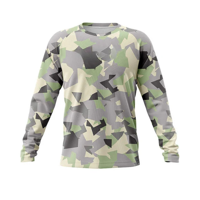 Long Sleeve Uv Protection Clothing Mens Outdoor Summer Jersey Upf 50 Clothes Performance Breathable Fishing Tops