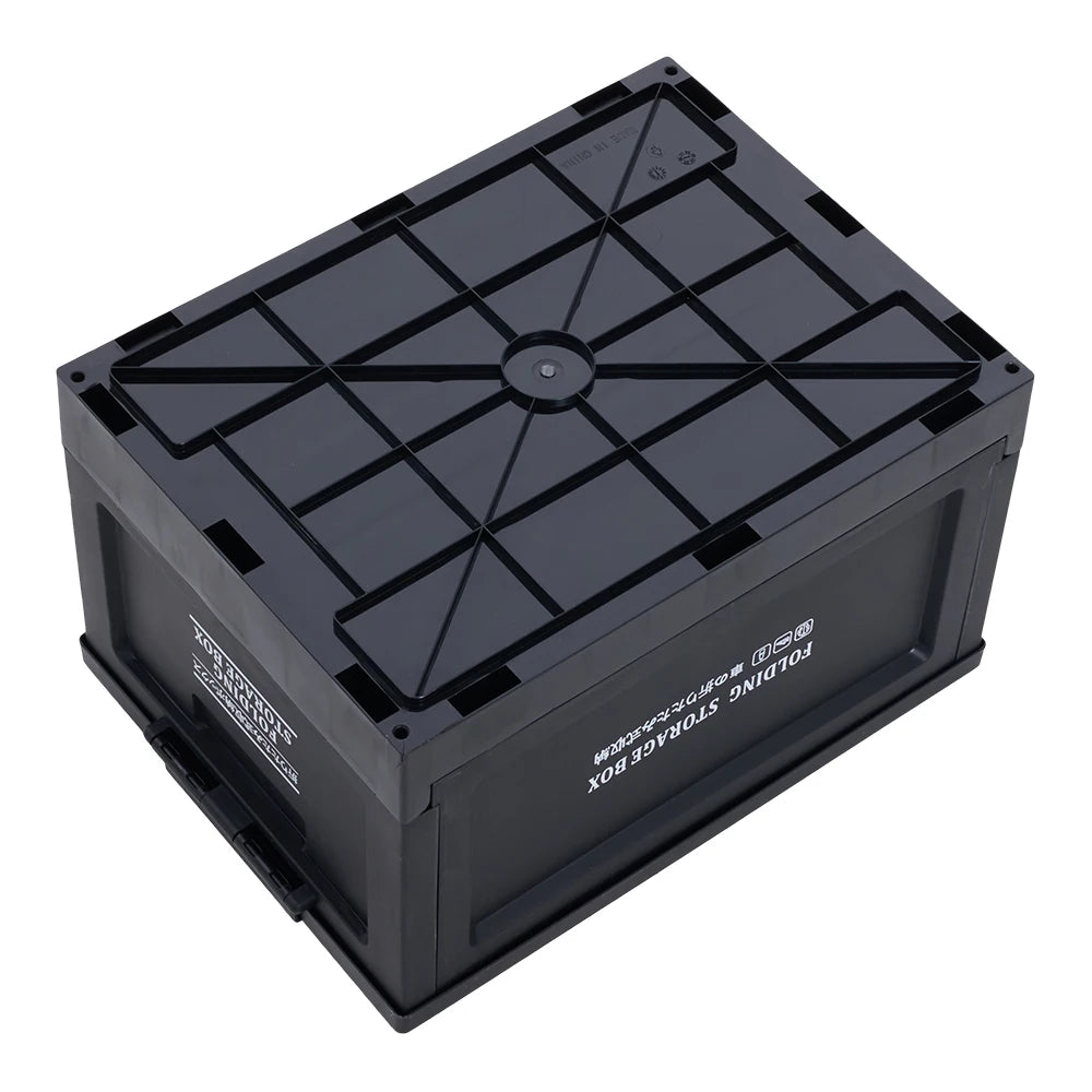 【Breeins】Outdoor Camping Folding Storage Box Thickened Folding Table Camping Storage Table Tableware Storage Camping Equipment