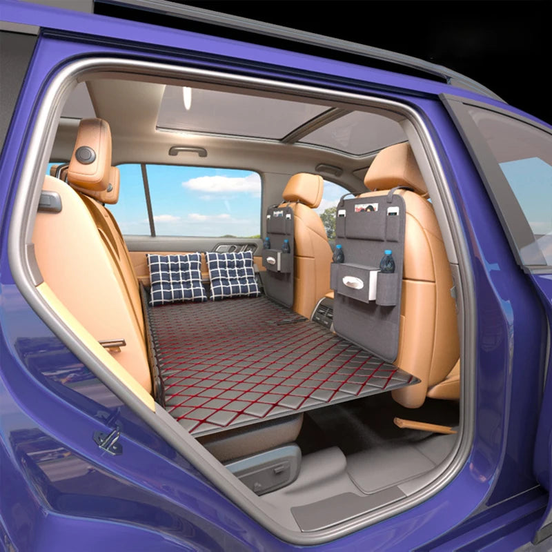 Portable Car Camping Mattress Portable SUV Mattress Car Camping Mattress Back Seat,Car Travel Camping Mattress for Sleeping