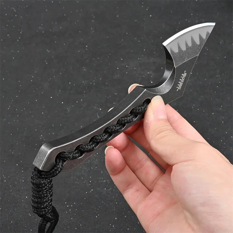 The new mini axe outdoor camping survival rescue hunting multi-purpose EDC tools to send sheath gift series