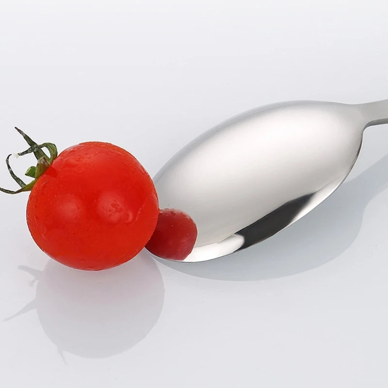 Portable Camping Cutlery Set Stainless Steels Flatware Fork Spoon Cutter Travel Utensils for Outdoor Dining Easy Clean