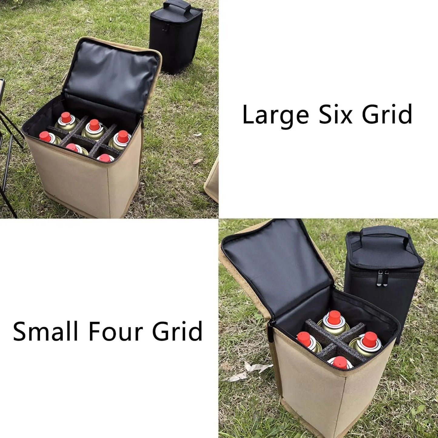 Camping Tanks Storage Bag Portable Fuels Cylinder Protective Case Camp Light Carrying Bag Camping Accessories