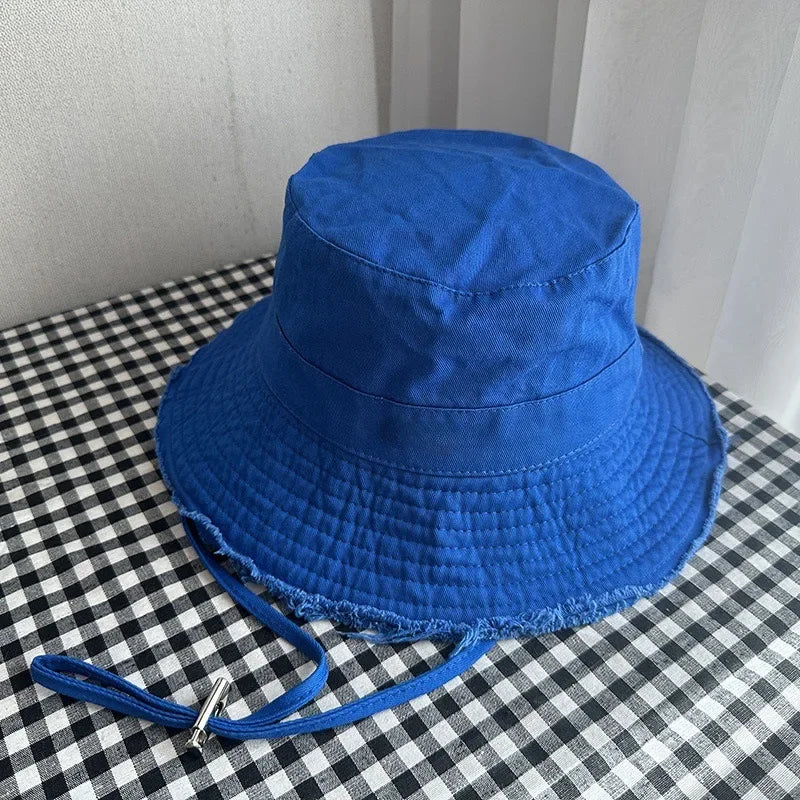 1PCS Women's Ponytail Sun Hat UV Protection Adjustable Foldable Mesh Wide Brim Colorblock Fishing Hat