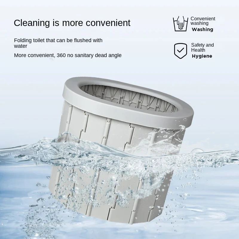 Car Folding Toilets Portable Toilets Commode Potty Car Toilets Camping Toilet Travel Bucket Toilet Seat Outdoor gadgets