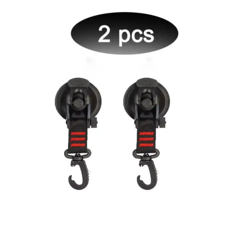 4Pcs Car Tent Suction Cups Buckle Side Round/Triangular Awning Anchors Outdoor Camping Tent Suckers Anchor Securing Hook