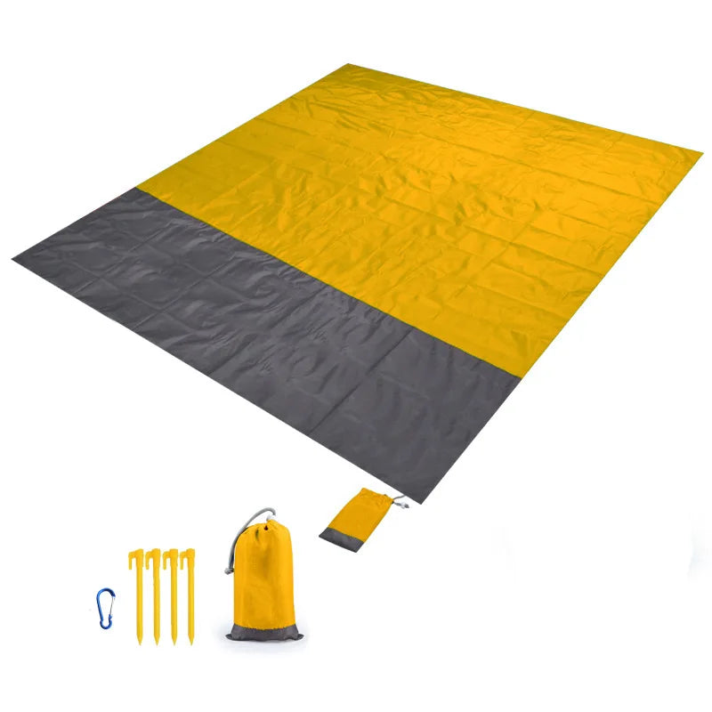Waterproof Camping Mat Beach Blanket Outdoor Portable Lightweight Mattress Picknic Blanket Tourism Ground Carpet Folding Tent