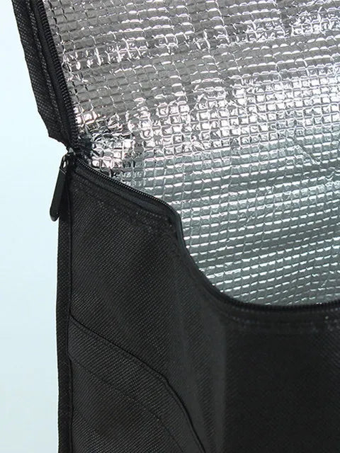 40l Insulated And Refrigerated Bag, Large Capacity Portable Lunch Bag, Zipper Picnic Camping Tin Foil Food Ba