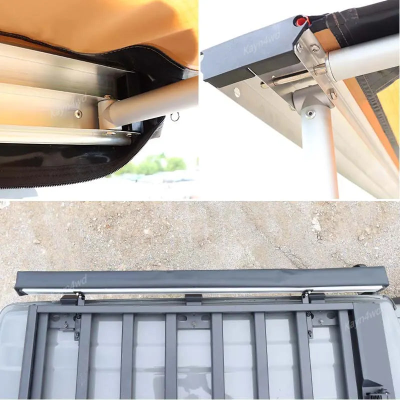 Off-Road 4x4 Accessories Roof Side Tarp Tent Sunshade Waterproof For 3 Door 2019+ SUZUKI Jimny JB64 JB74 Outdoor Camping Tent