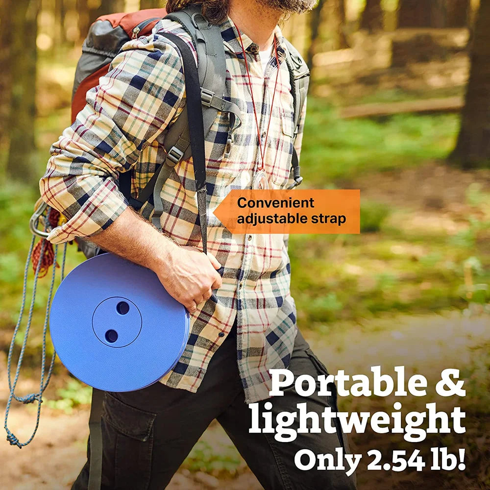 Portable Telescoping Folding Camping Stool, Outdoor Foldable Beach Chair, Folding Camping Chair for Travel Hiking Fishing Garden