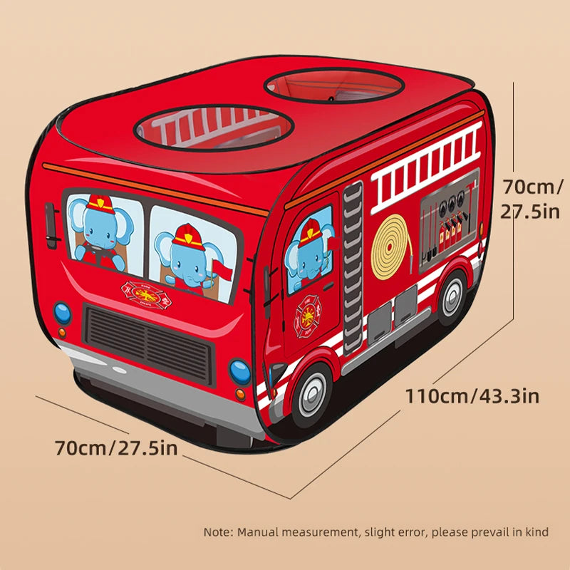 Children's Tent Game House Indoor and Outdoor No Installation Kindergarten Foldable Family Toy House