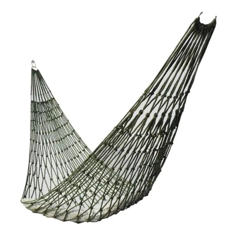 2025 Portable Outdoor Sport Hammock, Camping Hammock Mesh Net for Garden Beach Yard Travel Swing Hanging Bed