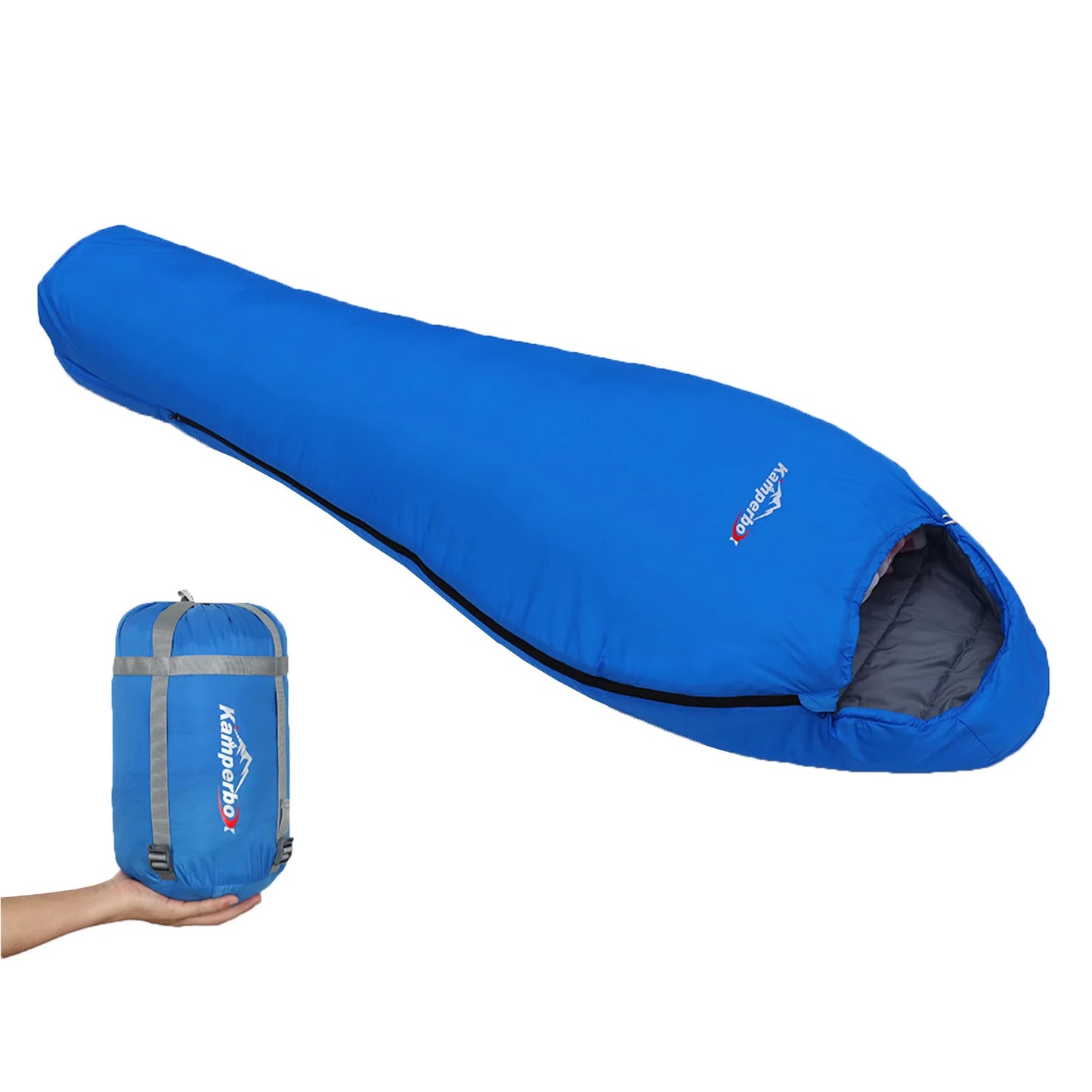 Outdoor Camping Cotton Sleeping Bag Breathable Water-Repellent Windproof Portable Lightweight Backpacking Sleeping Bag