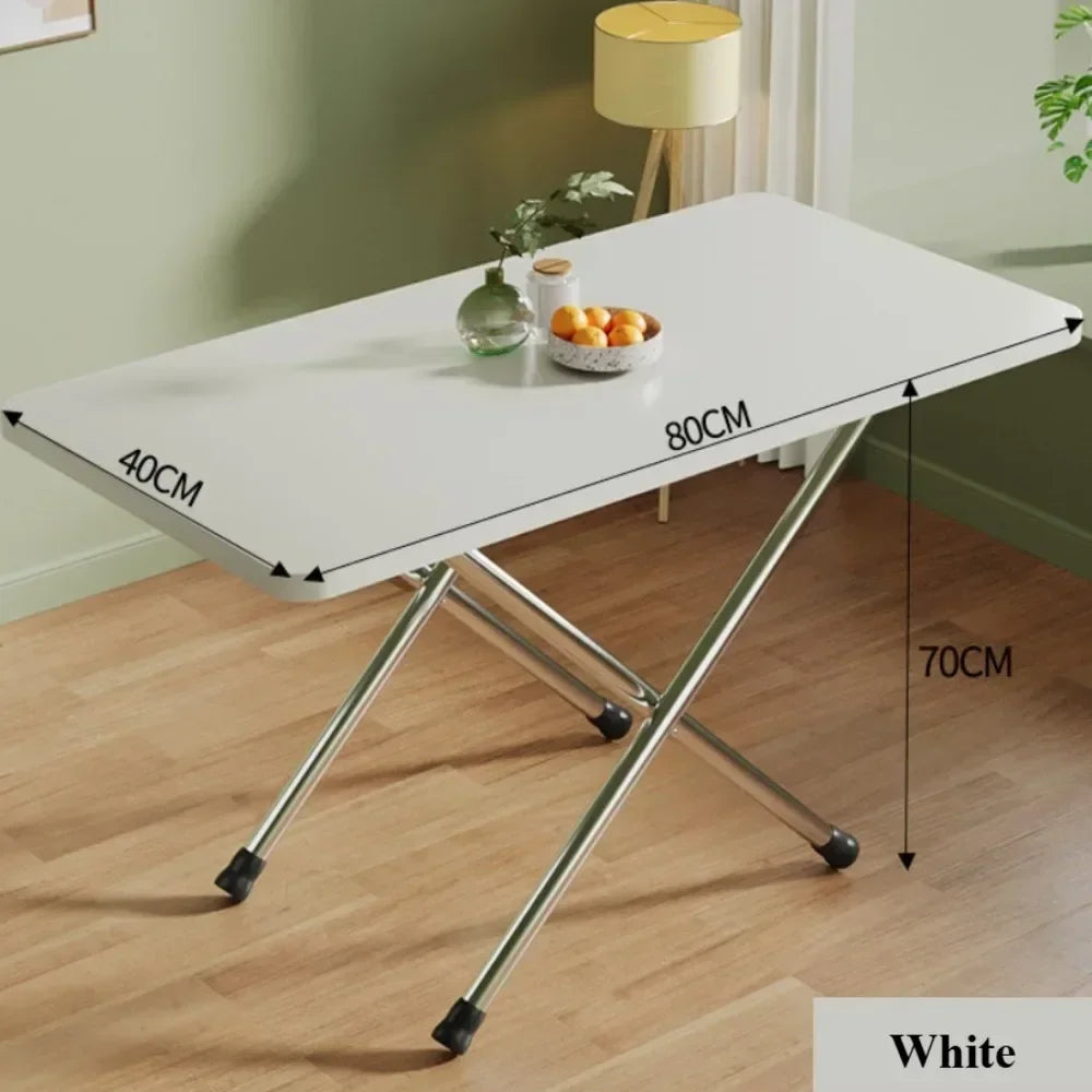 Folding Table Camping Not Easy Shake Durable Rectangular ShapeTable High Load-bearing Capacity Portable Camping Table Foldable
