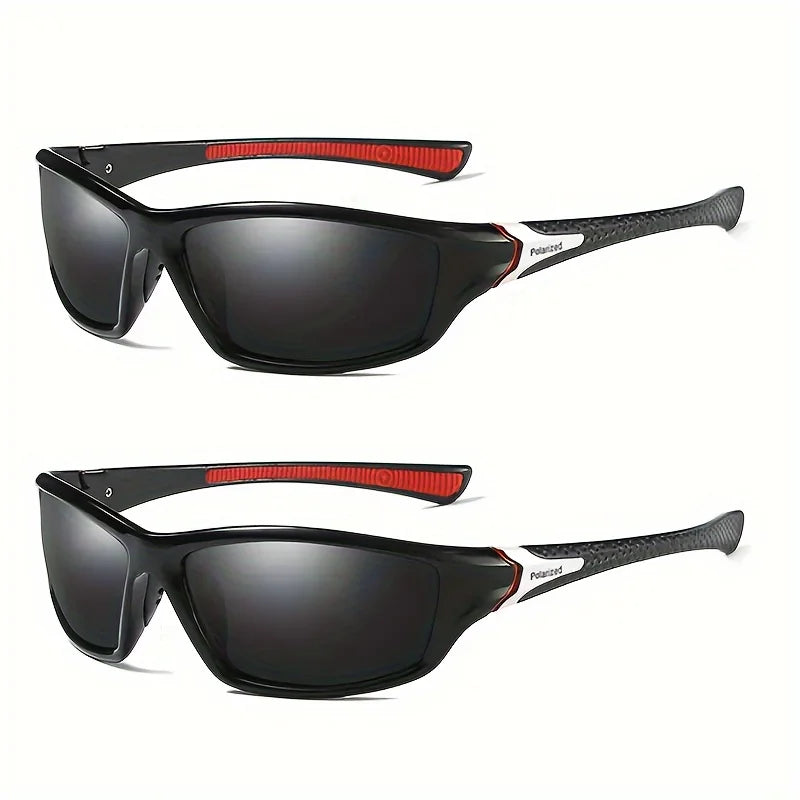 2pairs Fashion Polarized Sports Women's UV Protection Driving Cycling Fishing