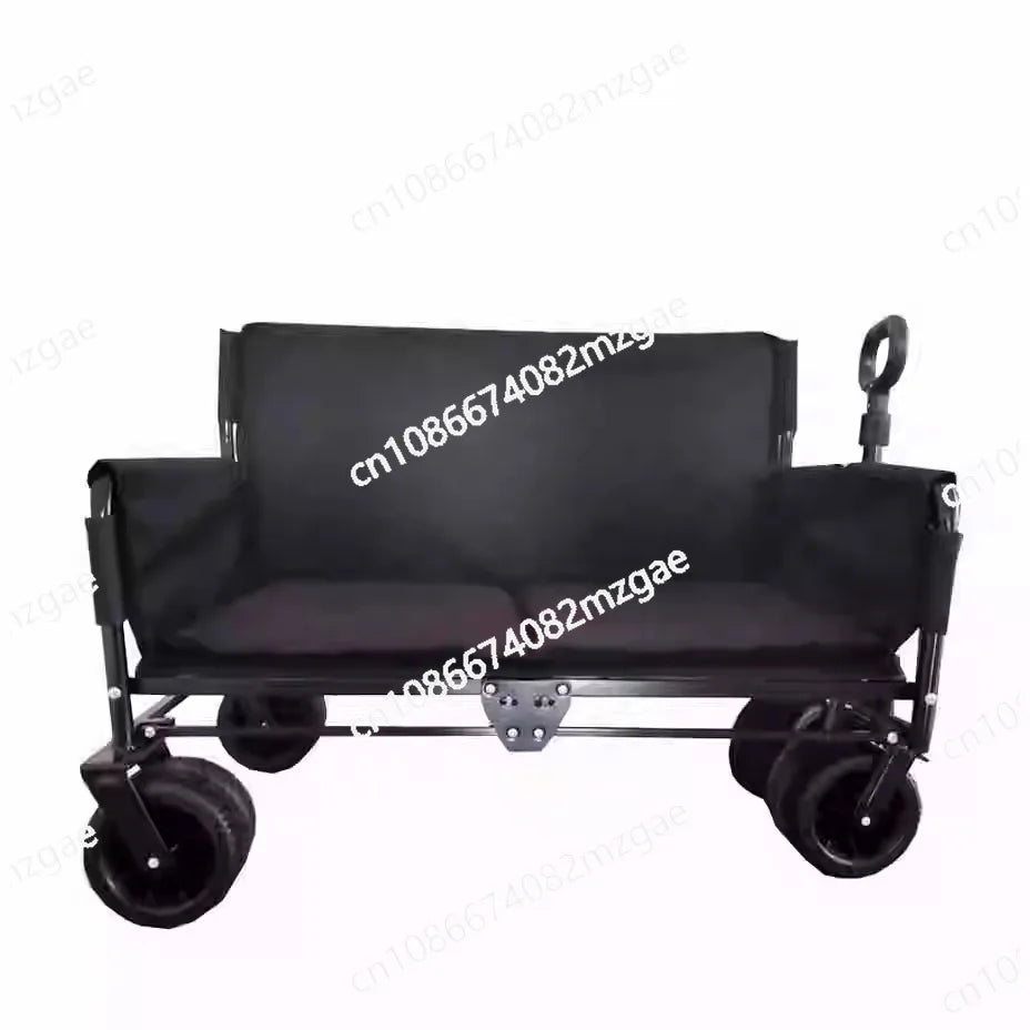 Camper multi-functional sofa seat reclining outdoor camping equipment trolley camping sofa