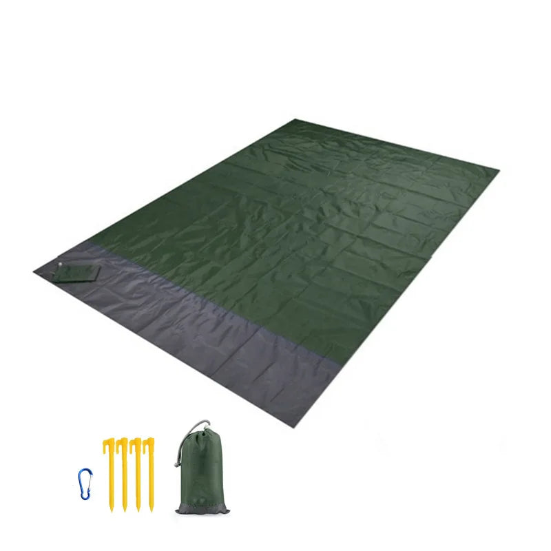 Waterproof Camping Mat Beach Blanket Outdoor Portable Lightweight Mattress Picknic Blanket Tourism Ground Carpet Folding Tent