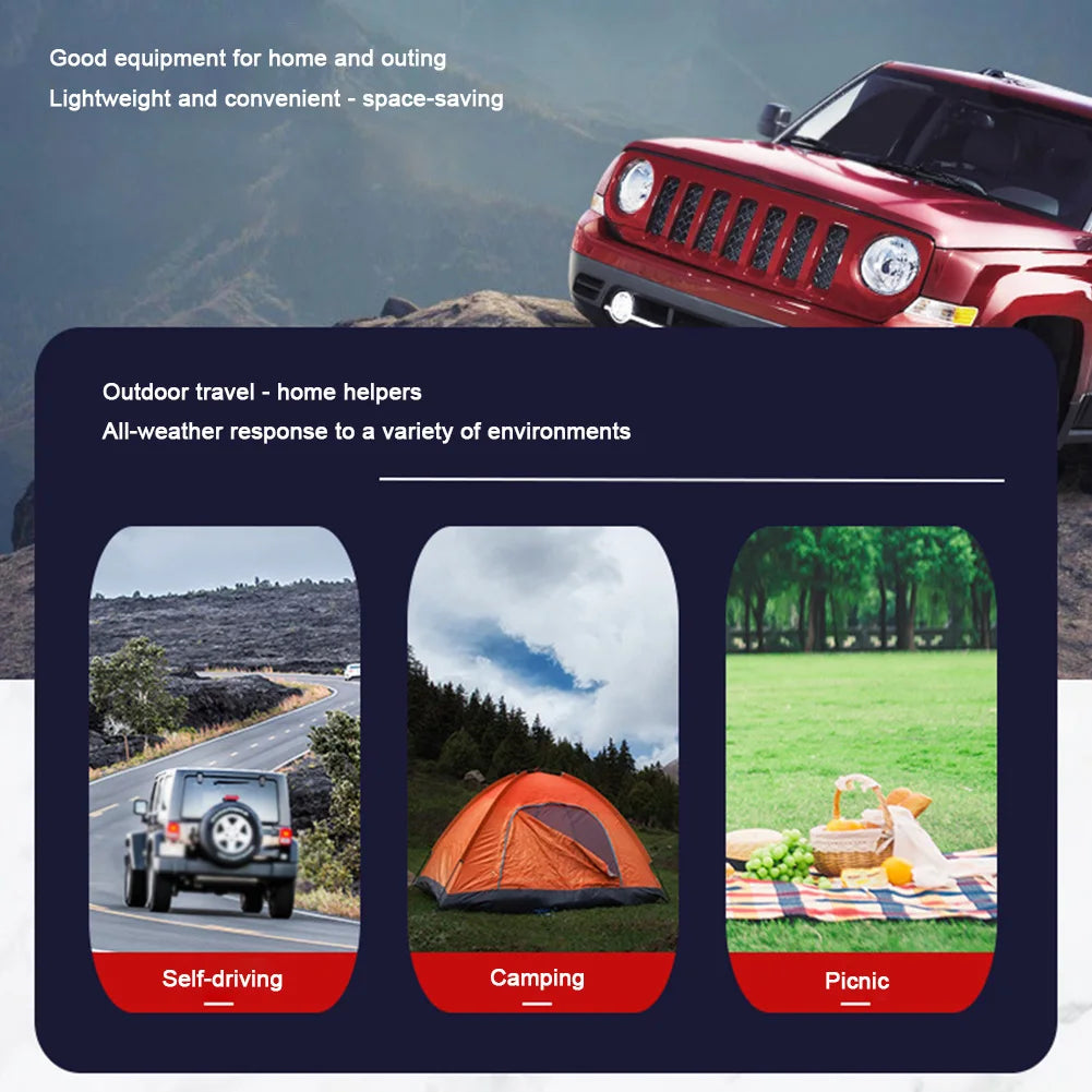 28L Car Drinking Water Storage Box Outdoor Portable Car Water Storage Box No Leakage with Faucet & Wheel for Camping Outdoor BBQ