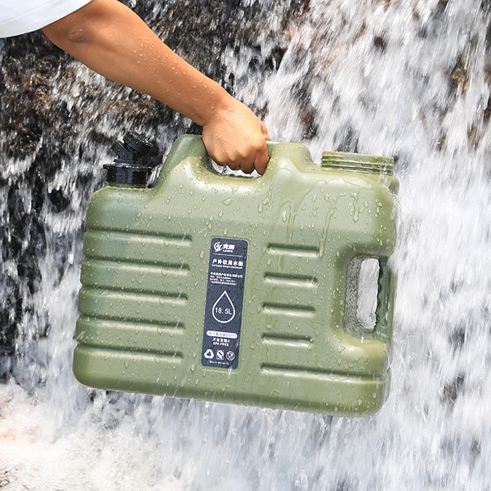11/12L Outdoor Water Bin Large Capacity Portable Camp Water Bag with with Electric Water Pump Water Dispenser for Camping Picnic